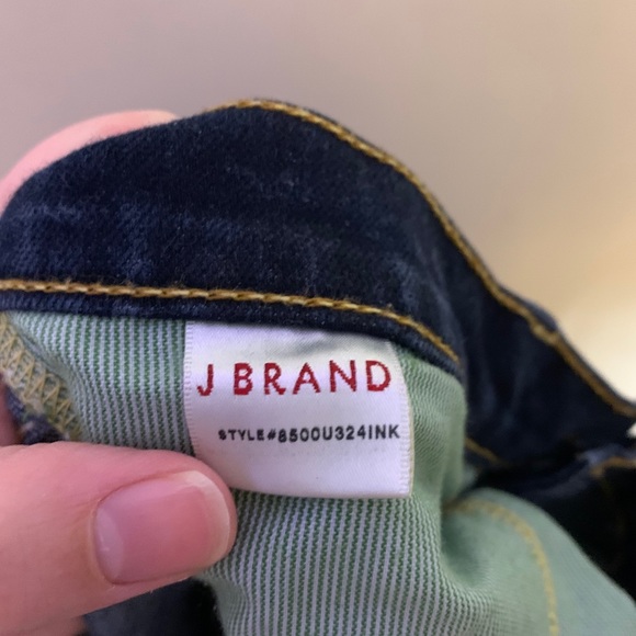 J Brand Skinny Ankle Jeans Size 28 Dark Wash - Picture 5 of 6